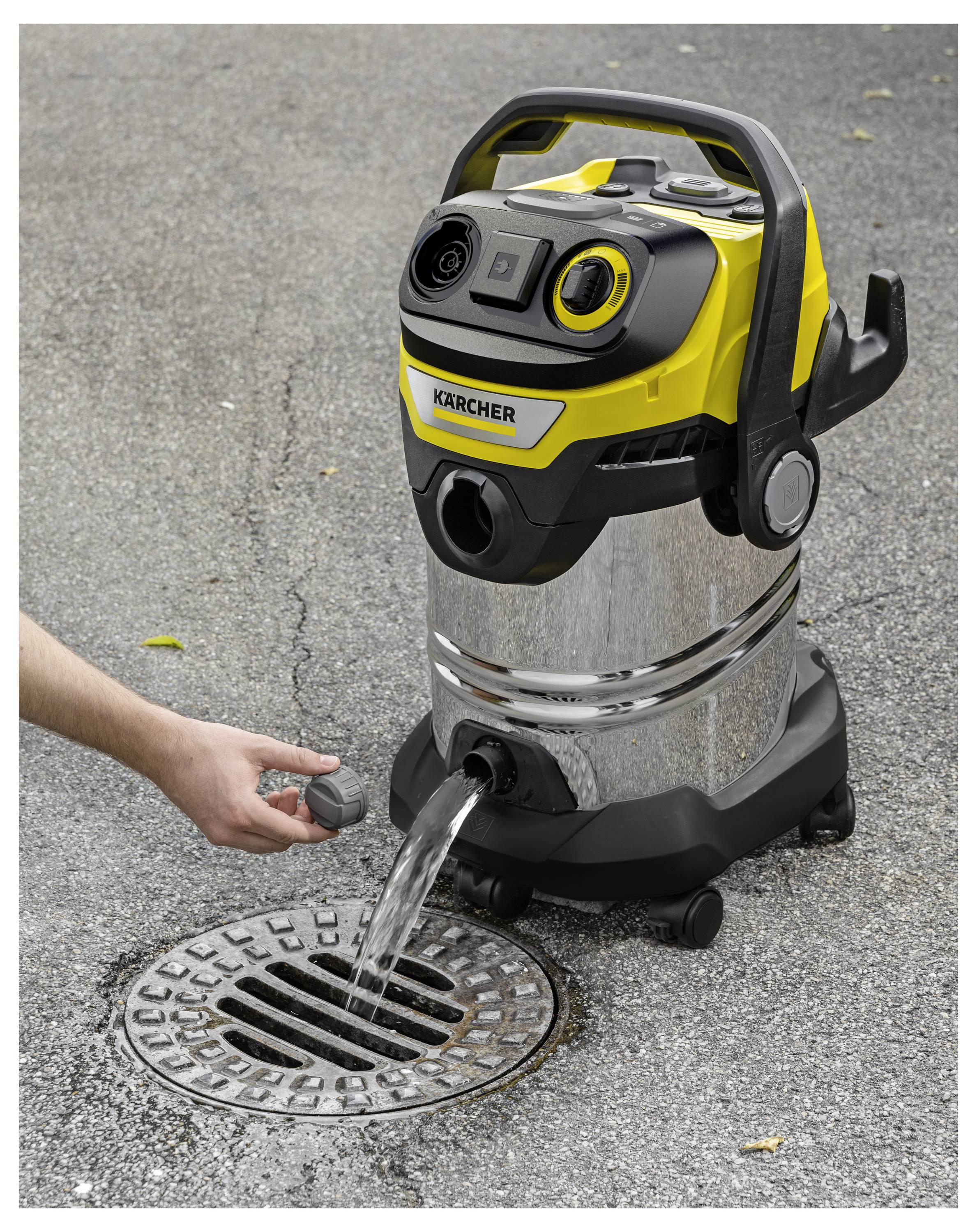 Kärcher Home & Garden WD 7 Control P S 30/6/35/T 1.628-385.0 Nass-/Trockensauger 1400W 30l halbautomatische Filterreinigung