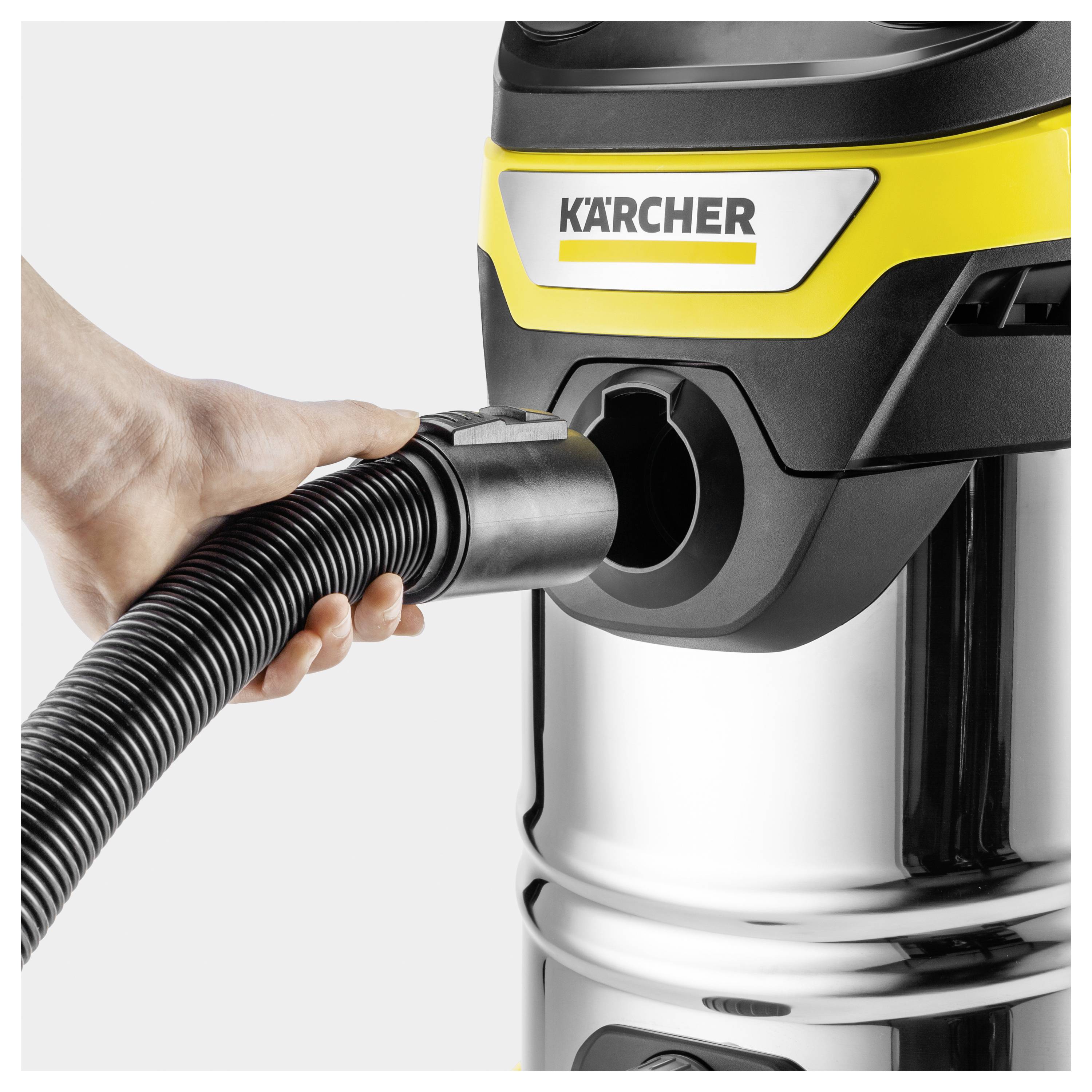 Kärcher Home & Garden WD 7 Control P S 30/6/35/T 1.628-385.0 Nass-/Trockensauger 1400W 30l halbautomatische Filterreinigung