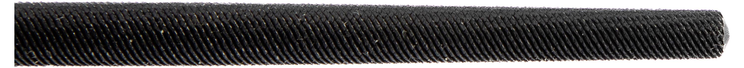 Ein strukturiertes schwarzes zylindrisches Objekt, das einer Stange oder einem Rohr ähnelt.