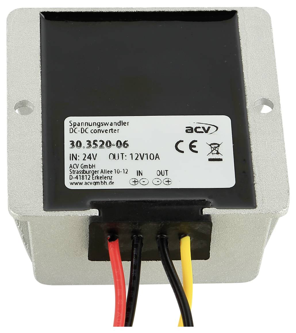 ACV 30.3520-06 Spannungswandler 1 St. Ausgangsspannung (Details)=12V Betriebsspannung=24V