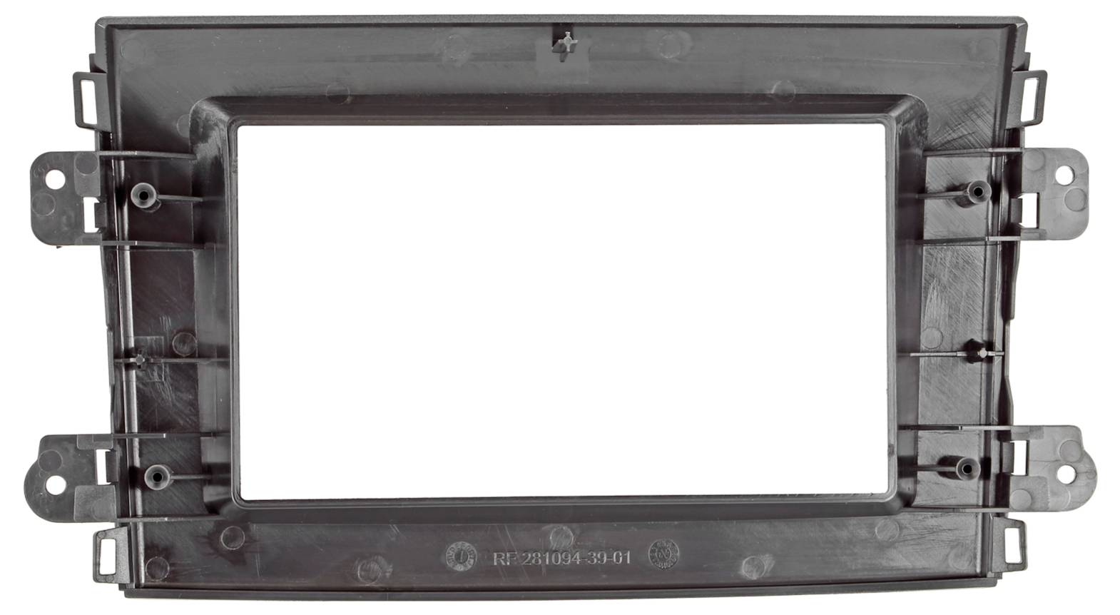 Verkabeltes Ansteck-Lavaliermikrofon mit Schaumstoff-Windschutz, Kabel, Stecker und Montageklammer auf weißem Hintergrund.