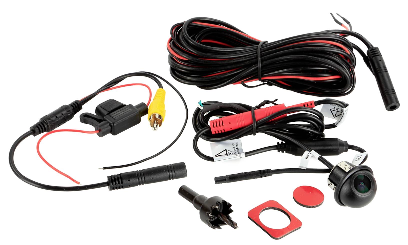 Blauer Kunststoffkabelclip mit Metalleinsatz, gezeigt mit PROLine-Logo und einem roten „5 VPE/PU