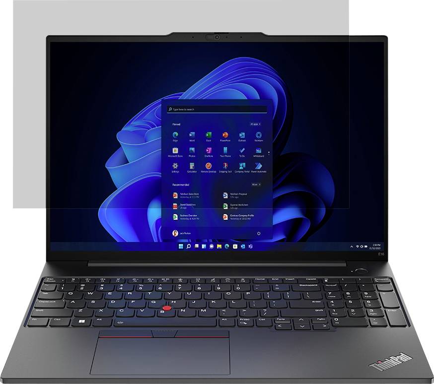 Lenovo Premium Clarity Privacy Blickschutzfolie 40,6cm (16") Bildformat: 16:10 4XJ1U03939