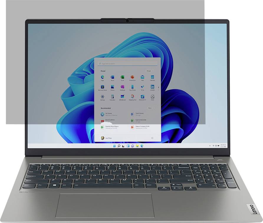 Lenovo Premium Clarity Privacy Blickschutzfolie 40,6cm (16") Bildformat: 16:10 4XJ1U03940