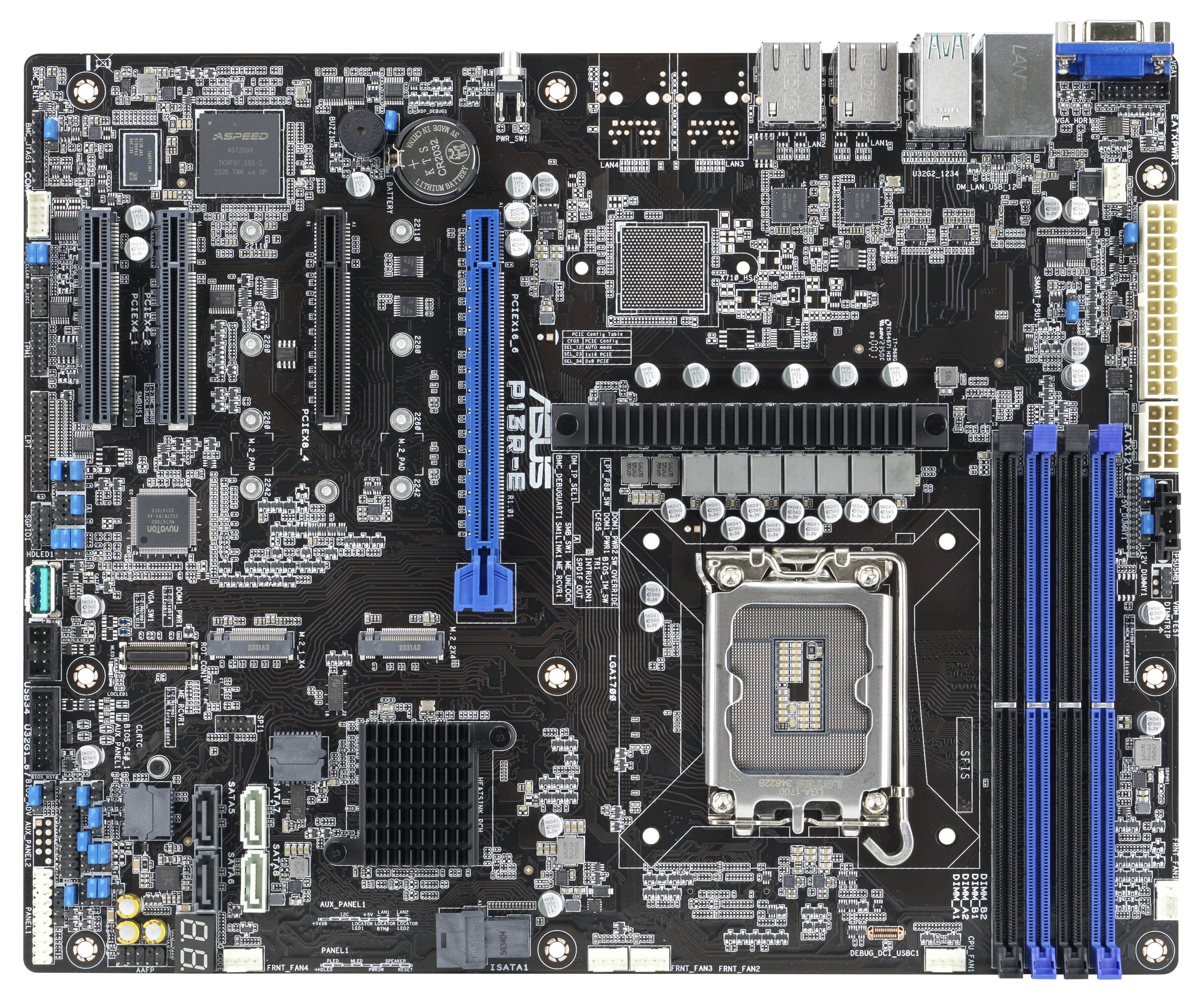 Asus P13R-E Mainboard Sockel (PC) Intel® LGA 1700 Formfaktor (Details) ATX
