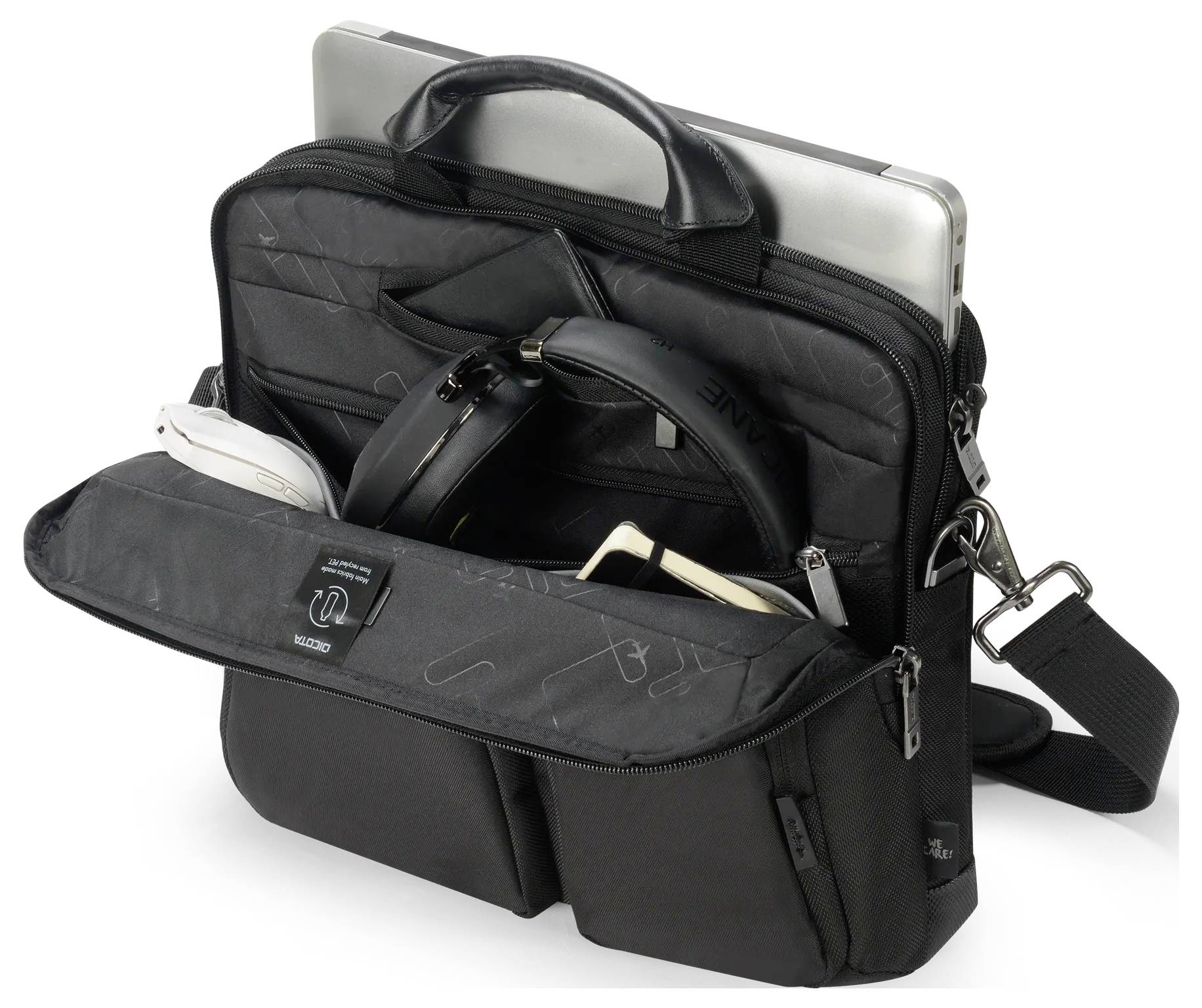 Eine schwarze ASUS-Grafikkarte mit Doppellüftern, die das Radeon-Logo auf ihrer Seite trägt, entwickelt für leistungsstarke Spiele und Computing.