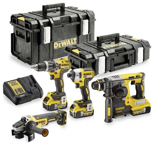 DEWALT DCK422P3 DCK422P3-QW Akku-Schlagbohrschrauber, Akku-Bohrhammer, Akku-Schlagschrauber, Akku-W