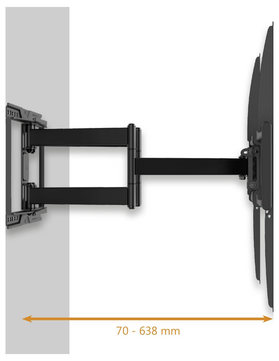 My Wall HP53L TV-Wandhalterung Neigbar