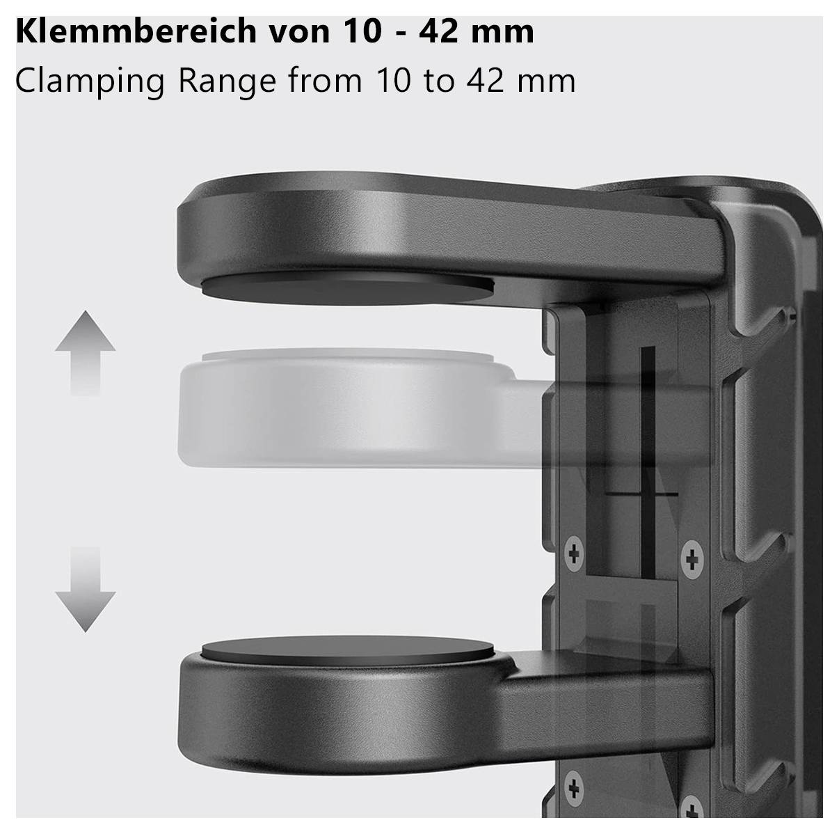 „Spannbereich von 10 bis 42 mm