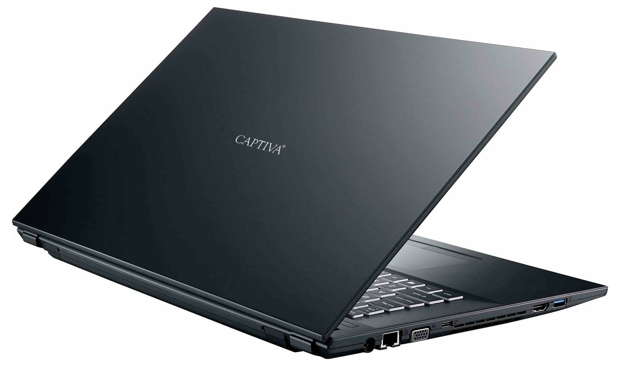 Captiva Gaming Notebook 43.9cm (17.3 Zoll) Full HD Intel® Core™ i5 i5-1235U 64GB RAM Deutsch, QWERTZ Intel Iris Xe Graphics Schwa