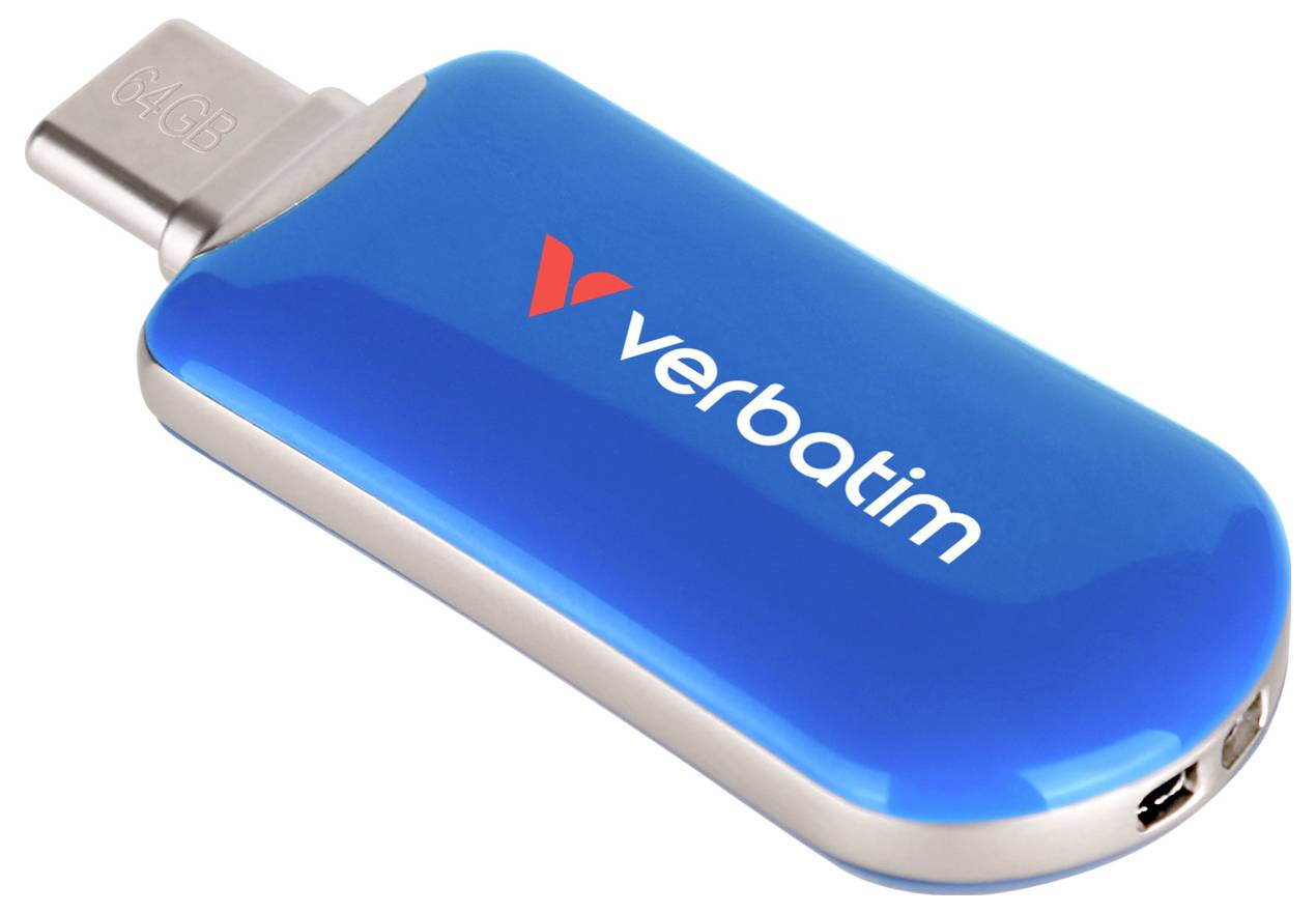 Verbatim Plectra USB-Stick 64 GB Blau 30232