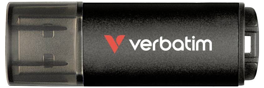 Verbatim V200 Metal USB-Stick 64GB Schwarz 30211 USB-A (USB 3.2 Gen 1)