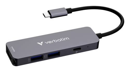 Verbatim 32155 USB-Hub 5 GBit/s Schwarz Essentials