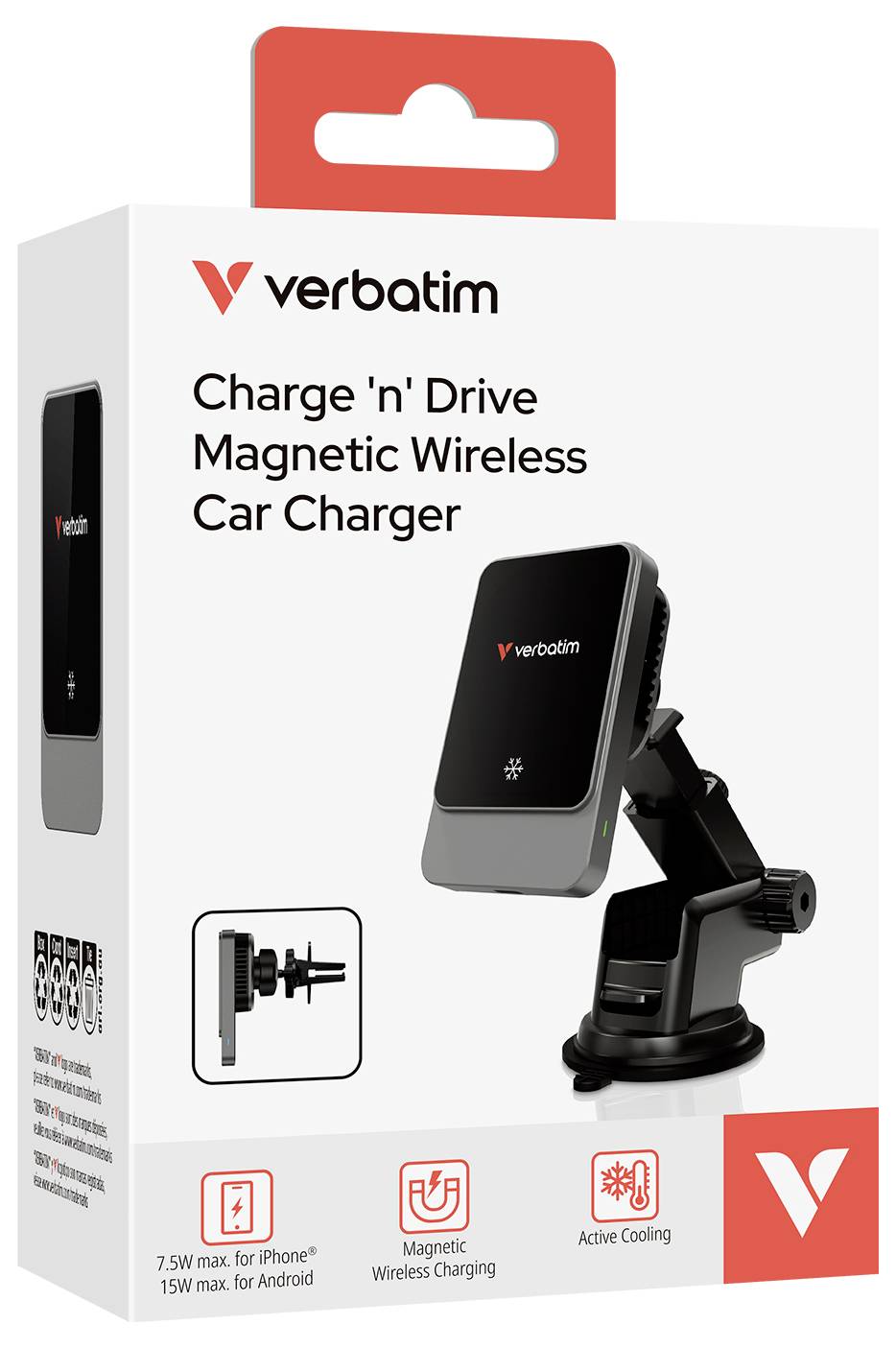 Wortgetreue Verpackung des „Charge 'n' Drive