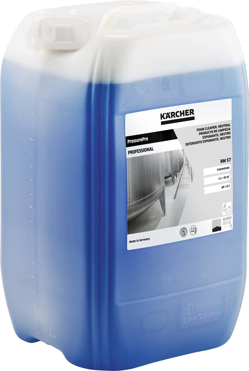 Kärcher Professional PressurePro Schaumreiniger, neutral RM 57, 20l 6.295-178.0 1St.
