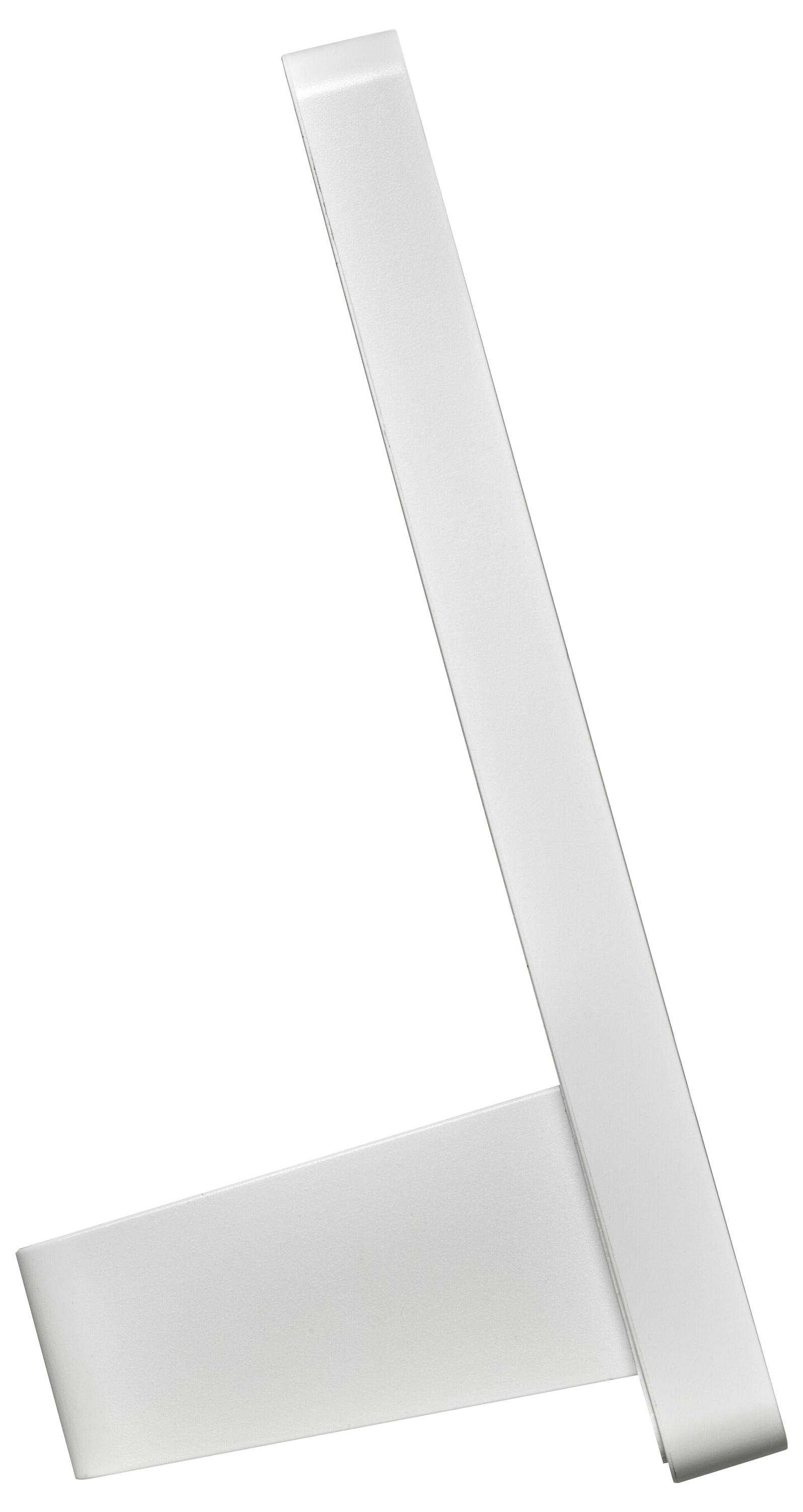 Seitenansicht eines eleganten, modernen Computermonitors mit dünnem Profil und stabilem, geneigtem Ständer.