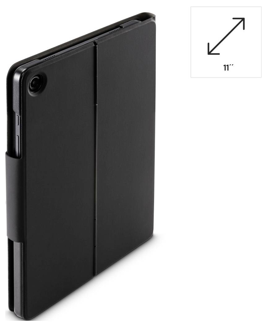 Hama Premium Tablet-Tastatur mit Hülle Samsung Galaxy Tab A11+/A9+ 27,9cm (11") Schwarz