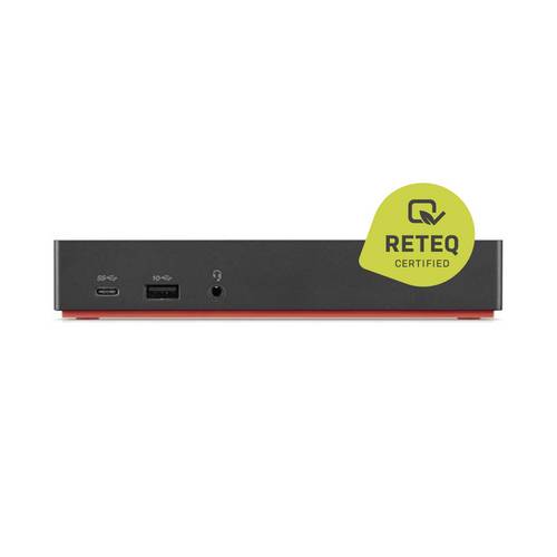 Lenovo Notebook Dockingstation (generalüberholt) (sehr gut) 40AS0090EU ThinkPad USB-C Dock Gen 2 + 90 Wat