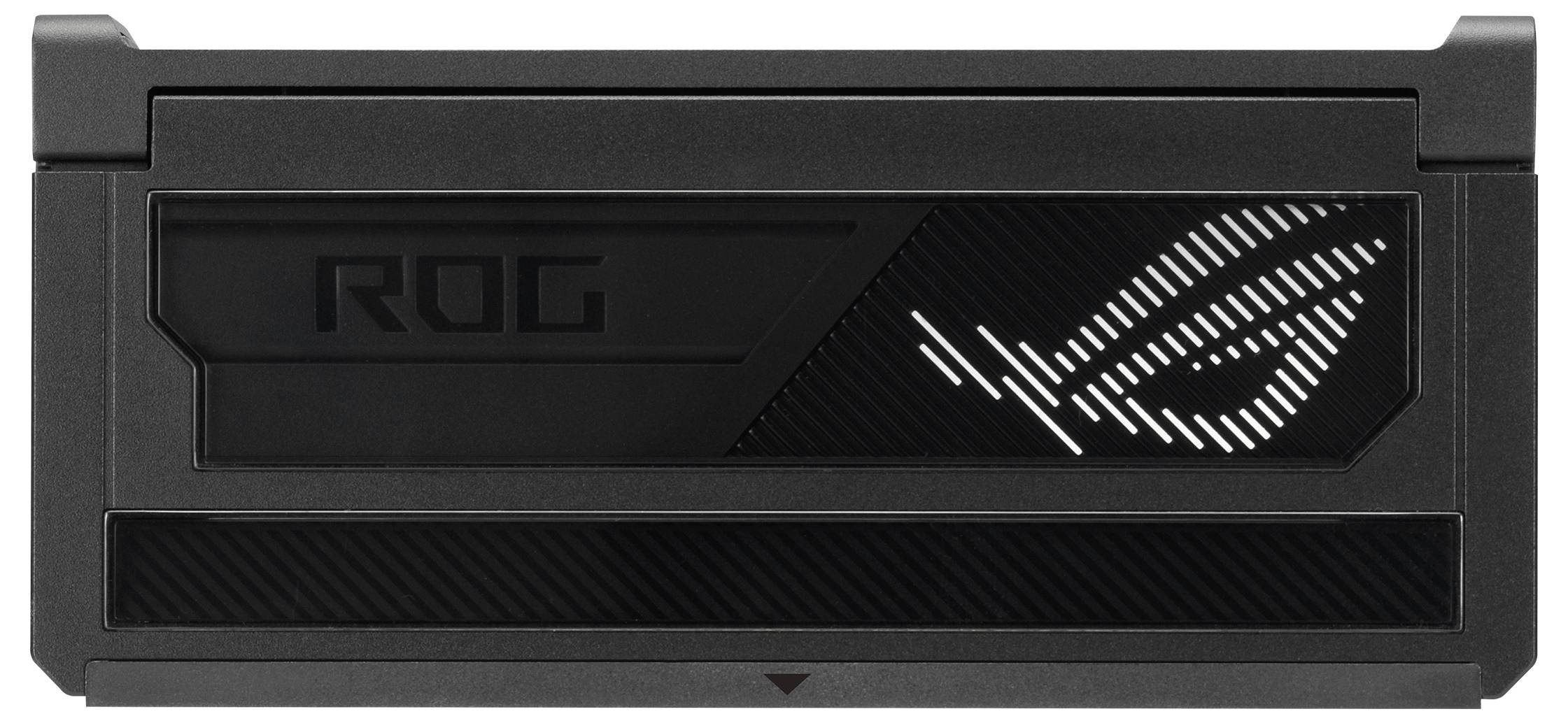 Eine kompakte, tragbare Festplatte wird neben einem Laptop und Tablet gezeigt. Der Text lautet „Ultra Slim & Kompakt, perfekt für unterwegs