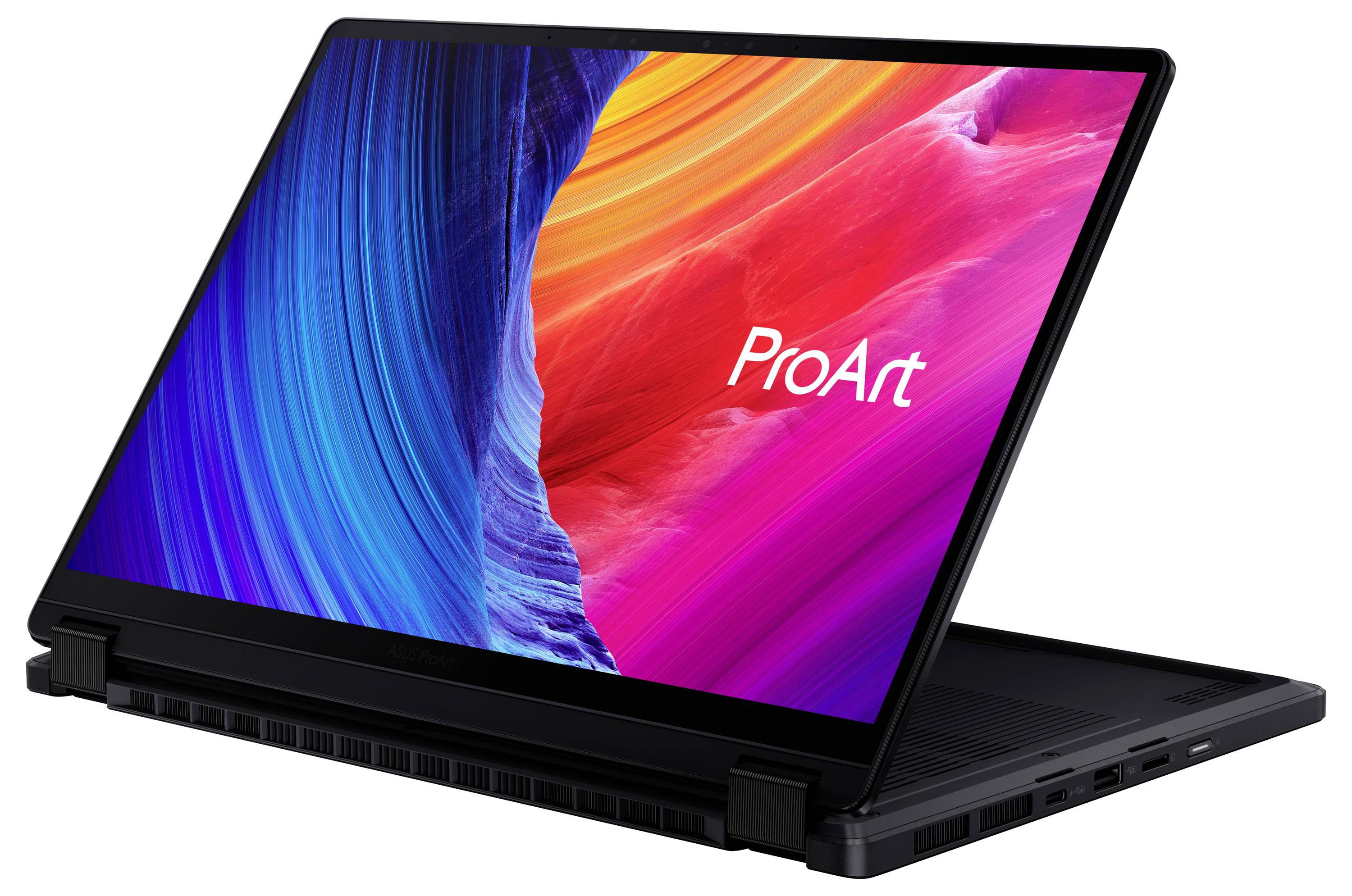 Asus 2-in-1 Notebook / Tablet 33.8 cm (13.3 Zoll) 3K, WQXGA 395 32 GB RAM 1 TB SSD Deutsch, QWERTZ AMD AMD Radeon Nicht verfügbar Schwarz 90N