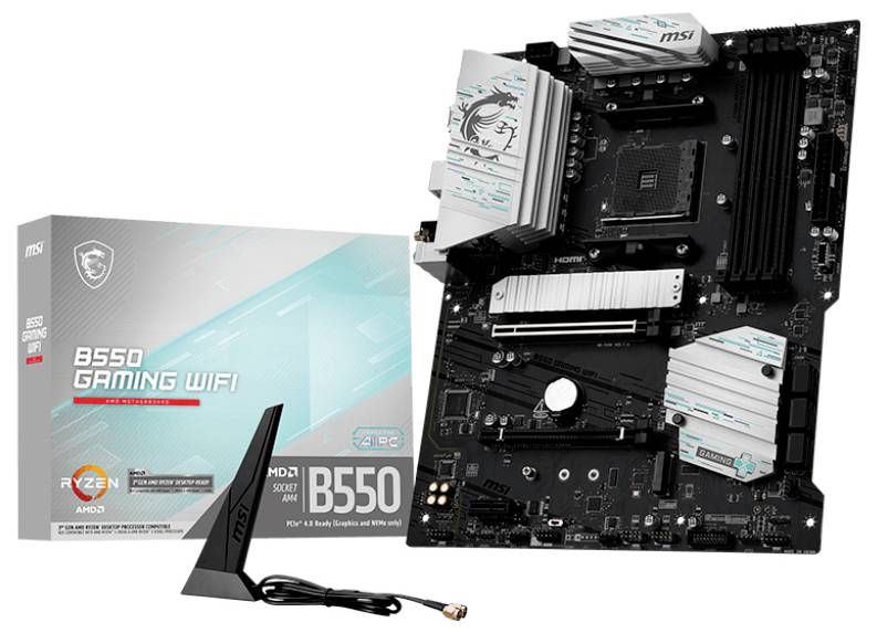 „MSI B550 Gaming WiFi Motherboard