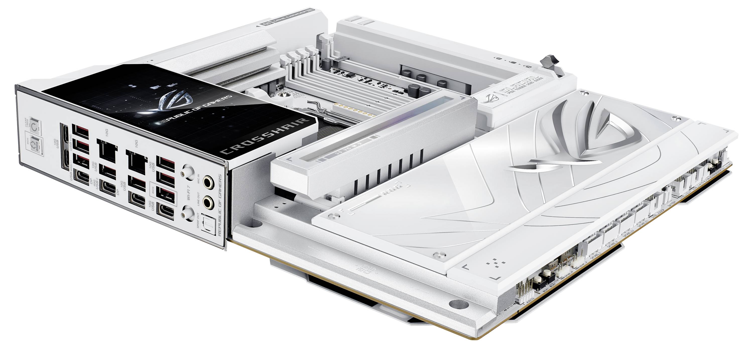 Asus MB ROG CROSSHAIR X870E GLACIAL Mainboard