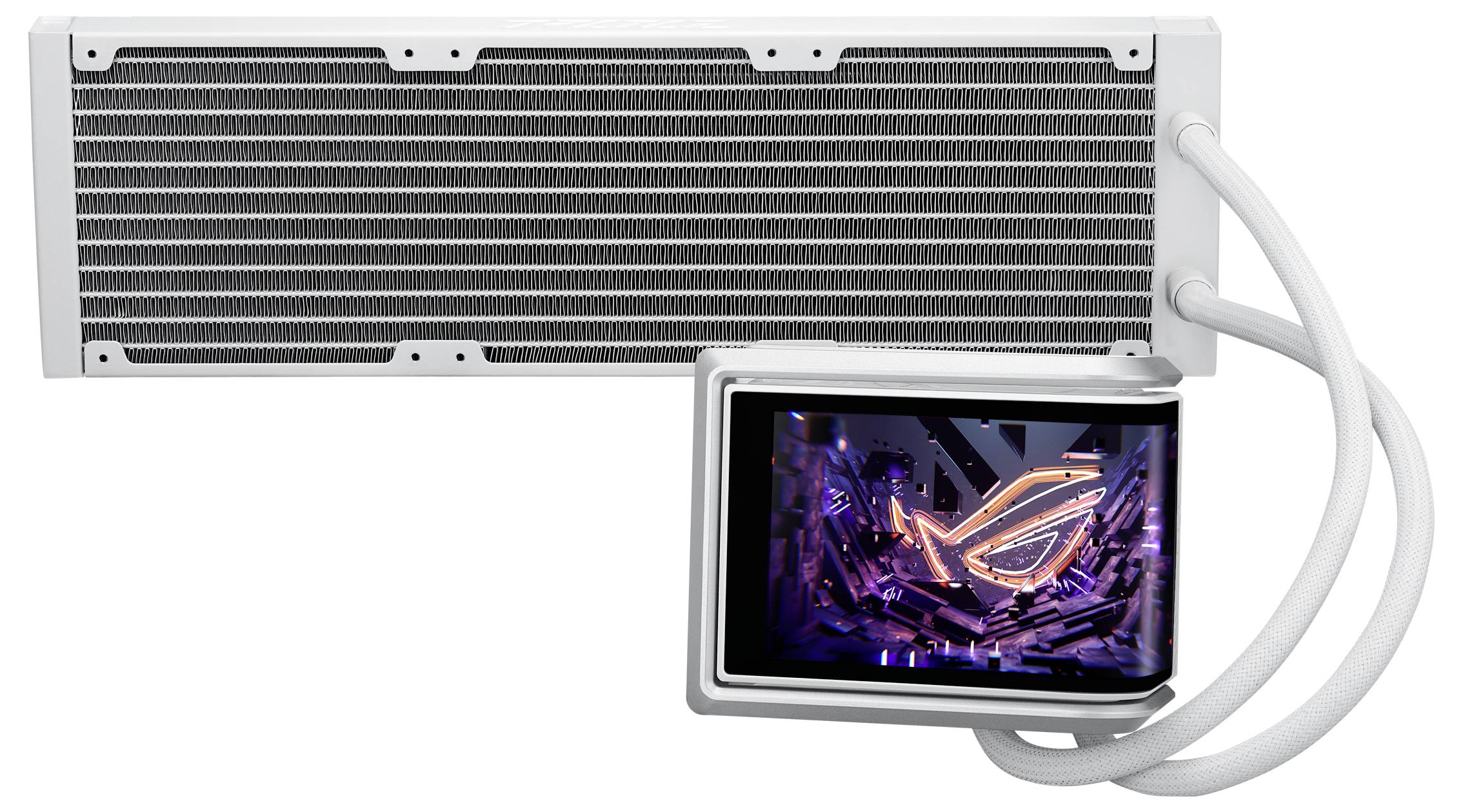 Asus WAK ROG RYUO IV 360 ARGB WHT Wasserkühlung-Chipkühler