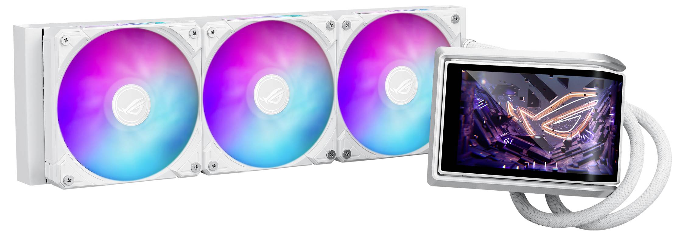 Asus WAK ROG RYUO IV 360 ARGB WHT Wasserkühlung-Chipkühler