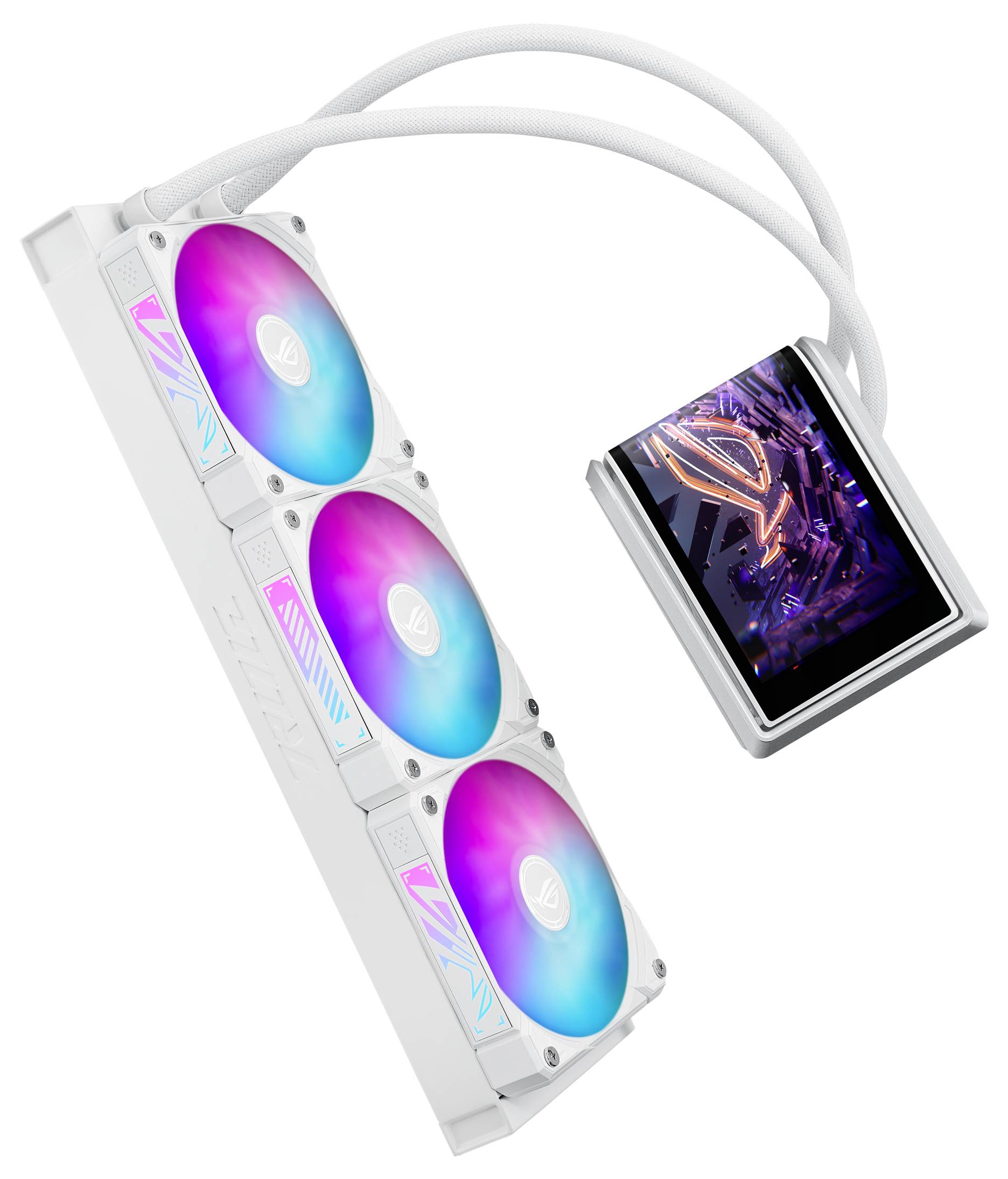 Asus WAK ROG RYUO IV 360 ARGB WHT Wasserkühlung-Chipkühler