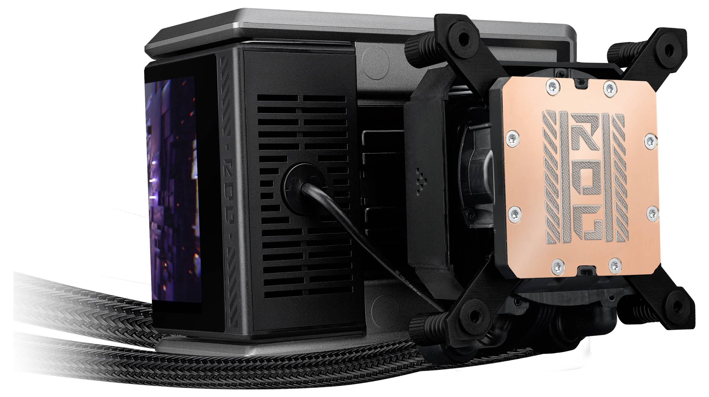 Asus WAK ROG RYUO IV 360 ARGB Wasserkühlung-Chipkühler