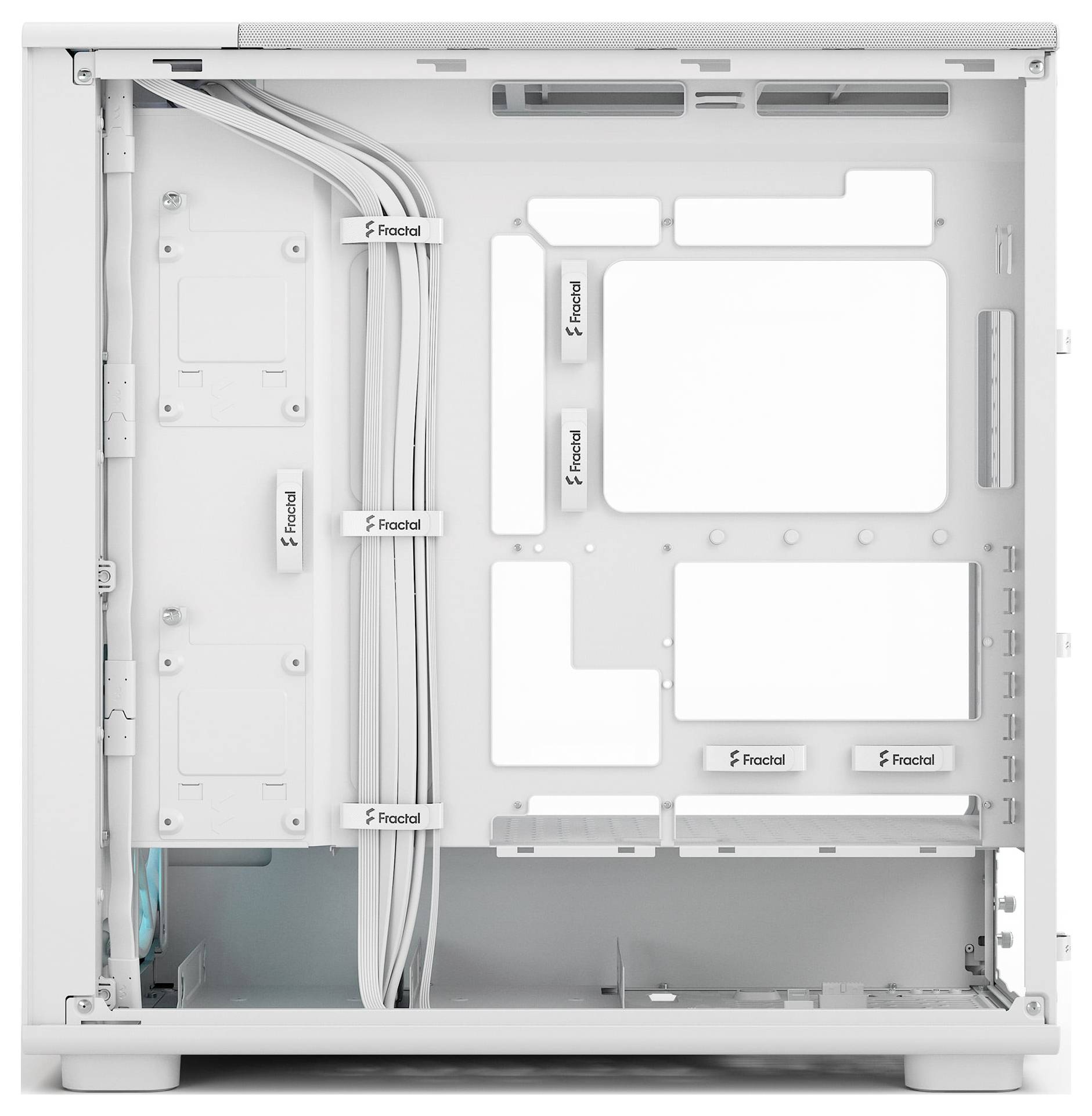 Eine Rückansicht eines Computersystems mit mehreren Anschlüssen, einschließlich USB4, HDMI, 10G-Ethernet und ConnectX-7, entworfen für Konnektivität.