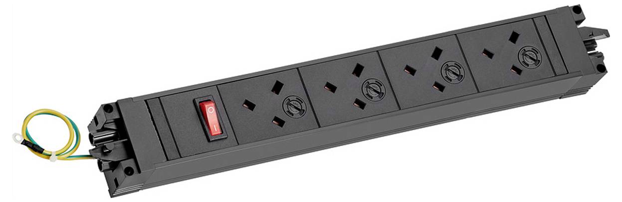 Wireless-Ohrhörer in einem schwarzen Ladeetui mit angebrachtem Karabiner, wobei ein grünes Ladeleuchte angezeigt wird.