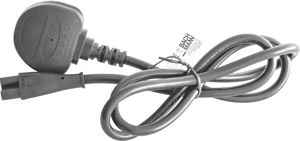 Ein langes HDMI-Kabel mit schwarzen Steckern an beiden Enden, zu einer Schleife aufgewickelt, typischerweise zum Verbinden von elektronischen Geräten mit Displays verwendet.