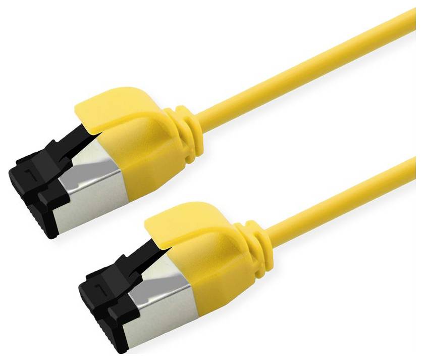 Roline 21.15.3230 RJ45 Patchkabel CAT 8.1 U/FTP 0.15m Gelb