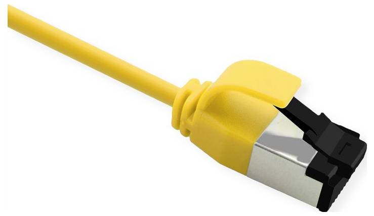 Roline 21.15.3231 RJ45 Patchkabel CAT 8.1 U/FTP 0.3m Gelb
