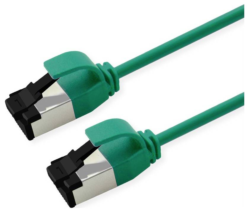 Roline 21.15.3241 RJ45 Patchkabel CAT 8.1 U/FTP 0.3m Grün