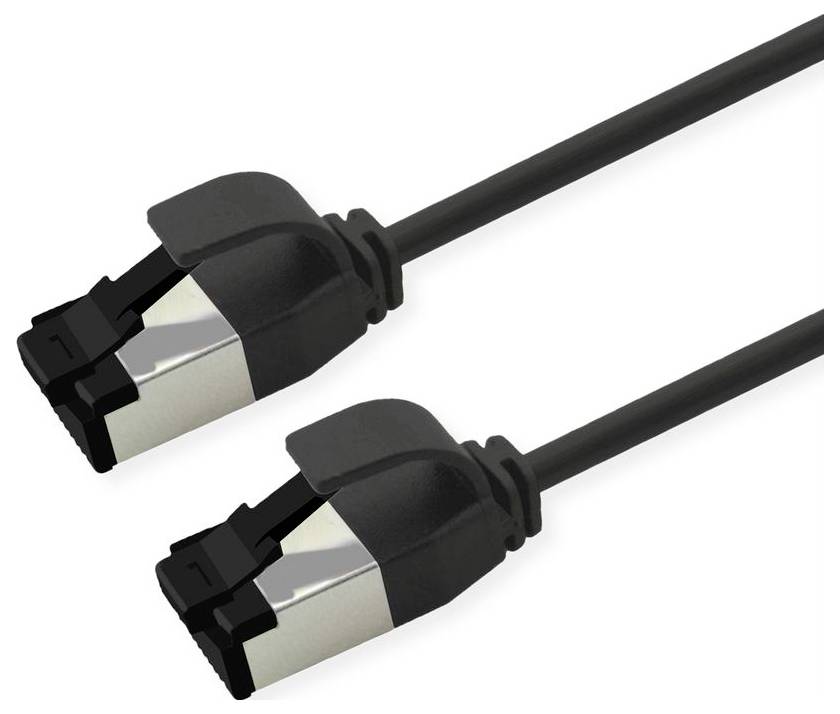 Roline 21.15.3265 RJ45 Patchkabel CAT 8.1 U/FTP 2m Schwarz 1St.