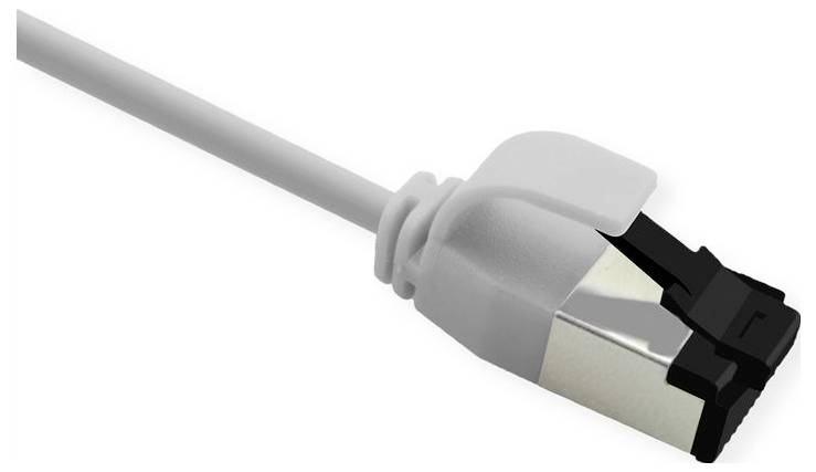 Roline 21.15.3272 RJ45 Patchkabel CAT 8.1 U/FTP 0.5m Weiß