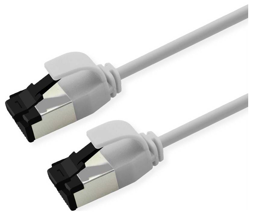Roline 21.15.3273 RJ45 Patchkabel CAT 8.1 U/FTP 1m Weiß