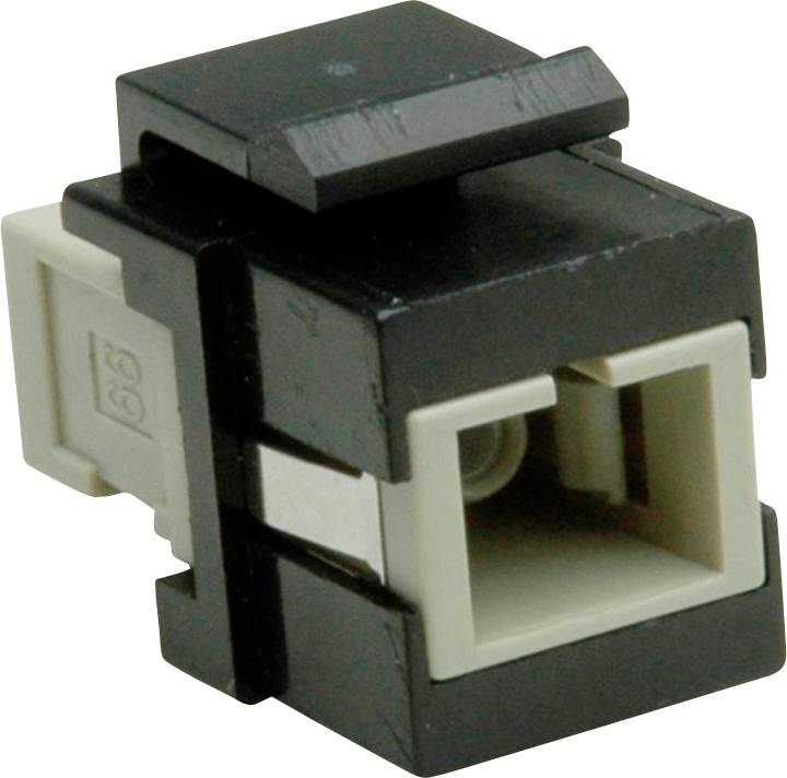 Roline 21.17.0053 LWL-Adapter Schwarz