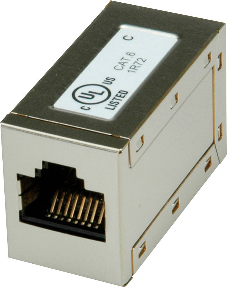 Ein Ethernet-Koppler mit der Bezeichnung „CAT 6