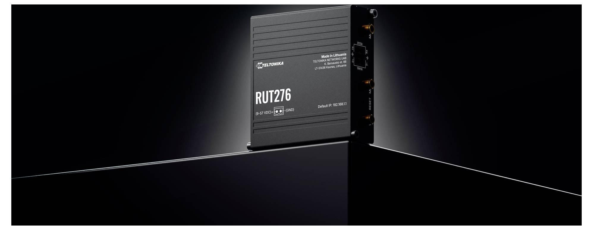 Teltonika RUT276 Redcap 5G Router