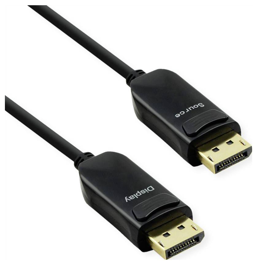 Value DisplayPort Anschlusskabel DisplayPort Stecker, DisplayPort Stecker 20m Schwarz 14.99.3467 DisplayPort-Kabel