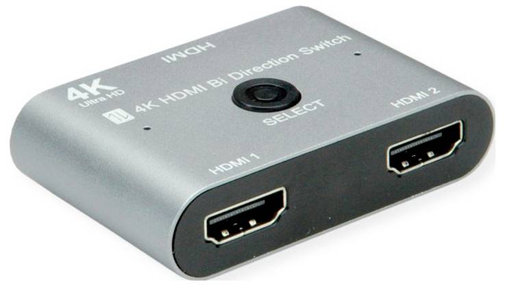 Value 2 Port HDMI-Switch bidirektional verwendbar