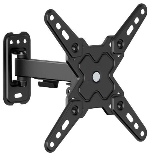 Value TV-Wandhalterungsset 1 33,0cm (13") - 109,2cm (43") Schwarz Neigbar, Schwenkbar