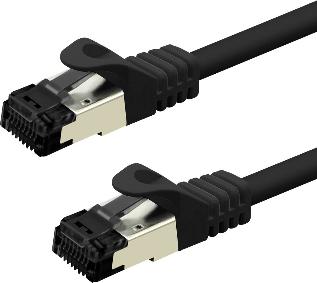 Ein weißer koaxialer Kabelstecker mit einer gewindelierten metallischen weiblichen Buchse ist in einem rechteckigen Kunststoffgehäuse montiert.