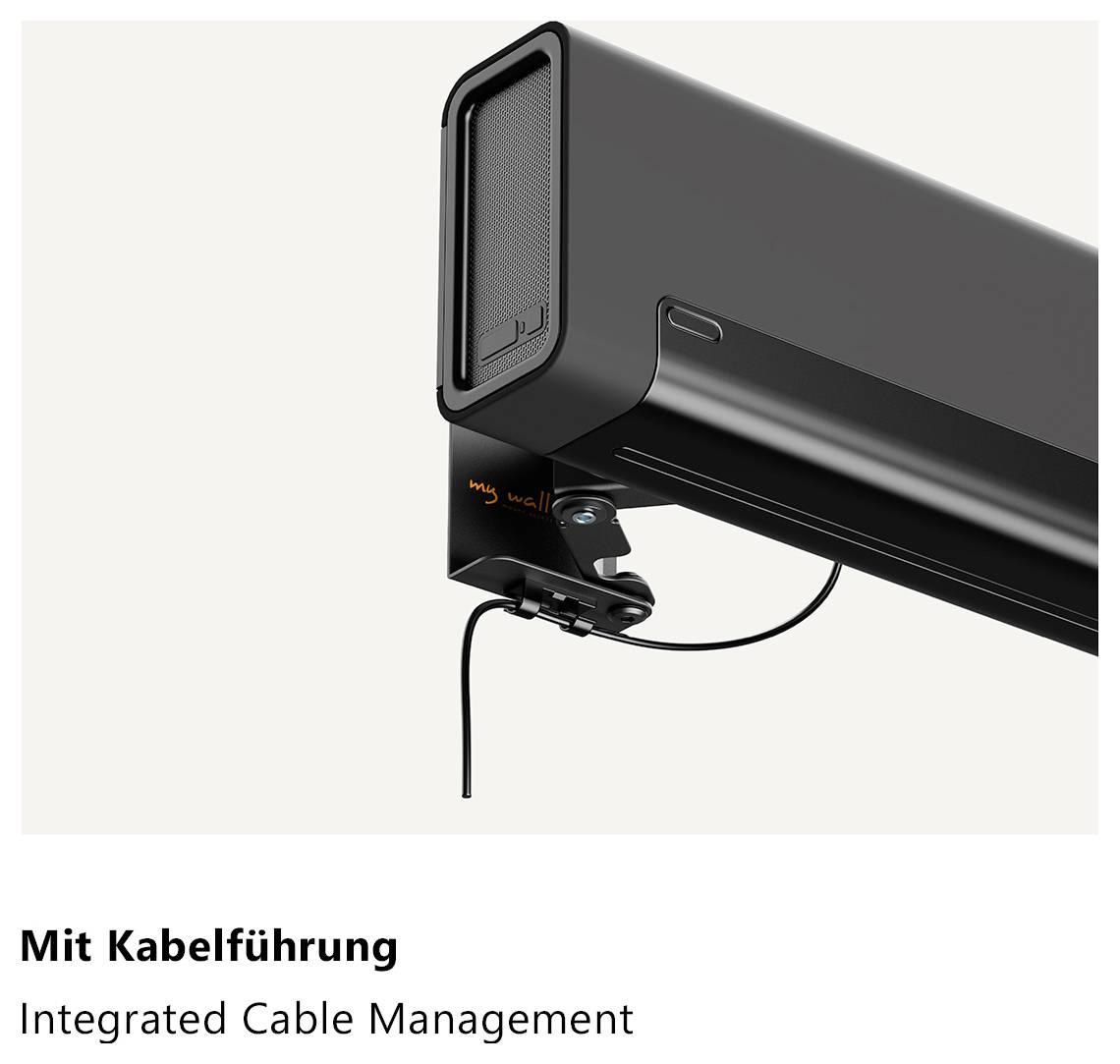 „Mit Kabelführung