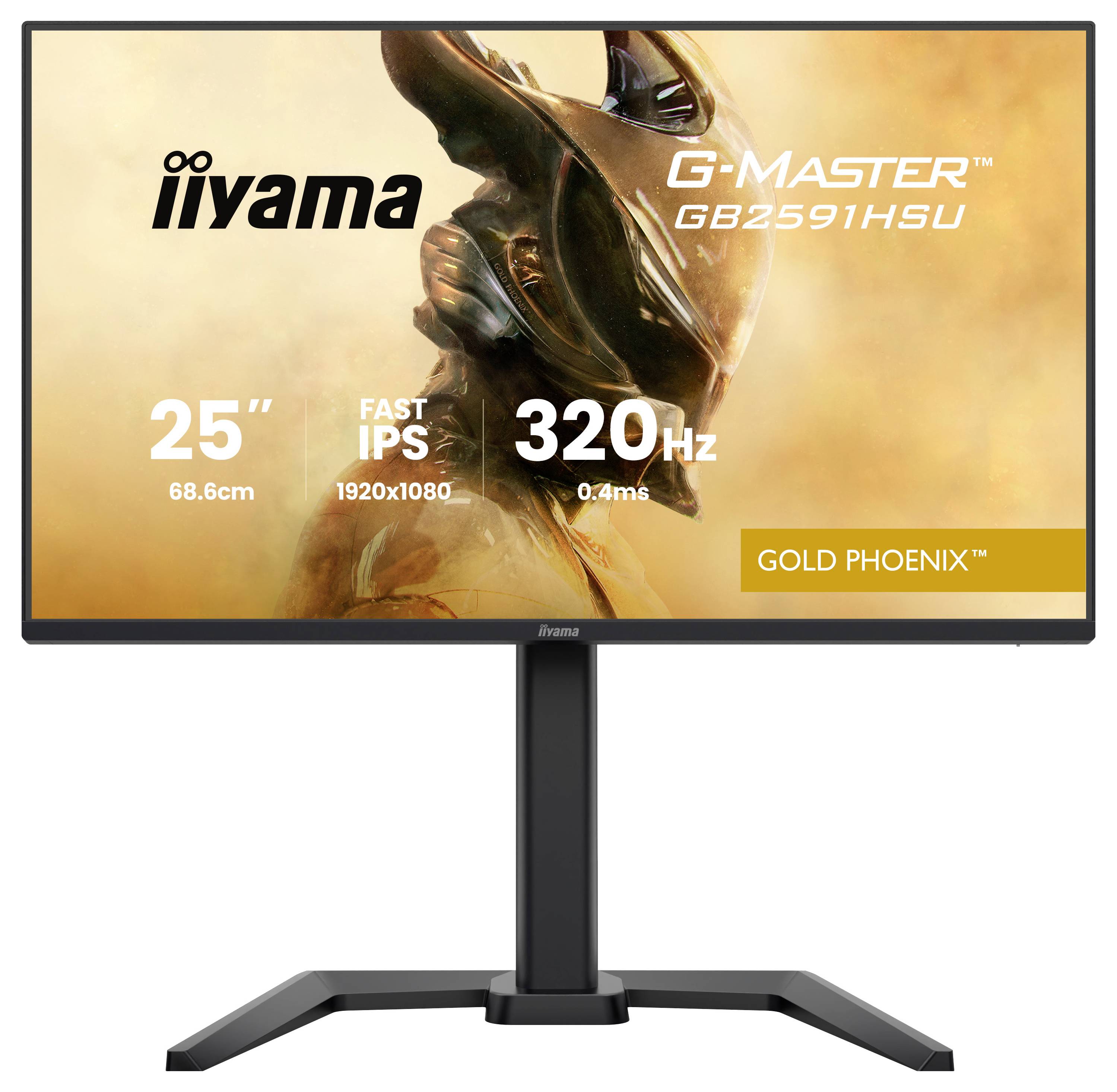 iiyama G-Master GB2591HSU Monitor mit futuristischem Helmdesign, 25