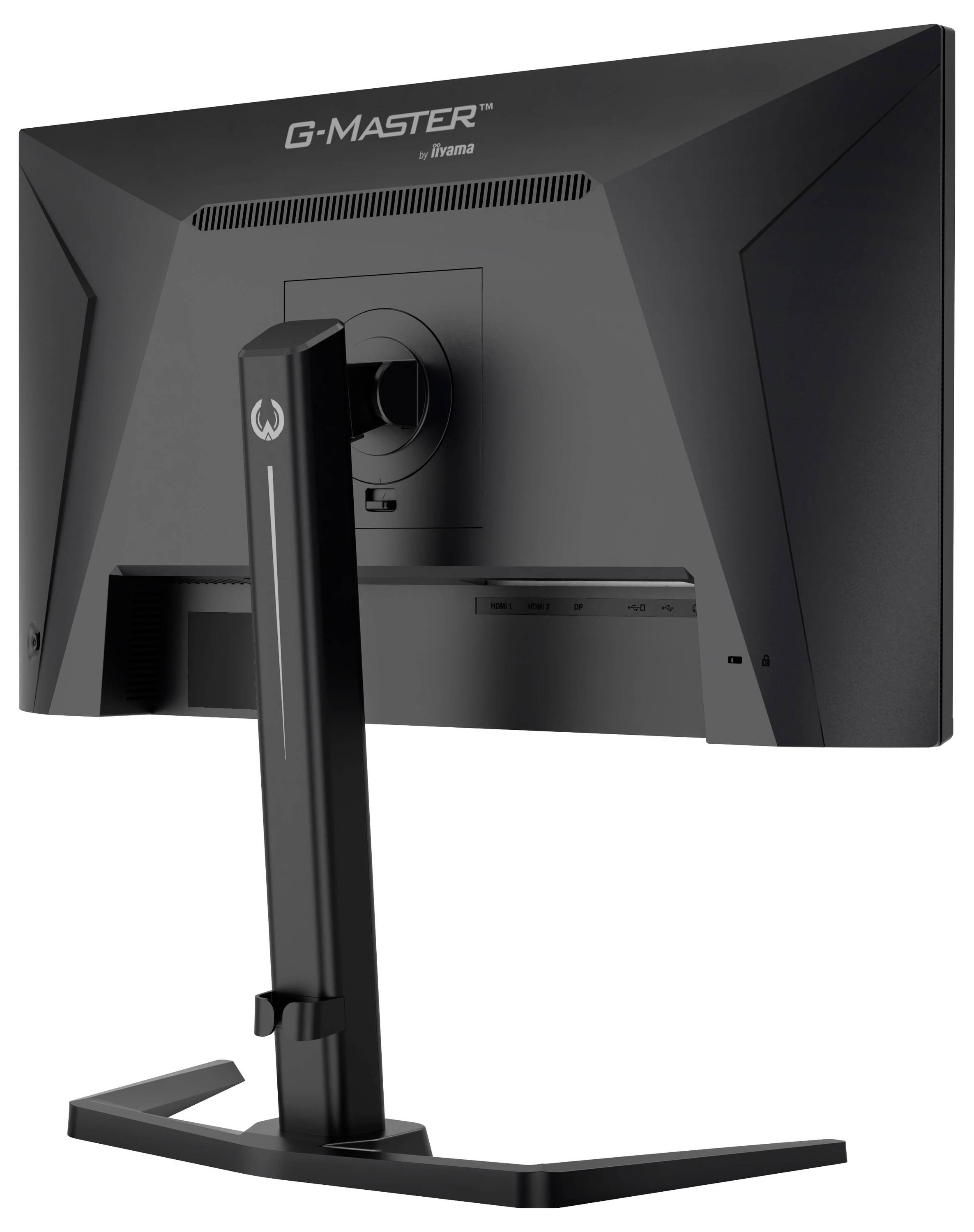 Ein schwarzer Gaming-Monitor mit dem Modellnamen 