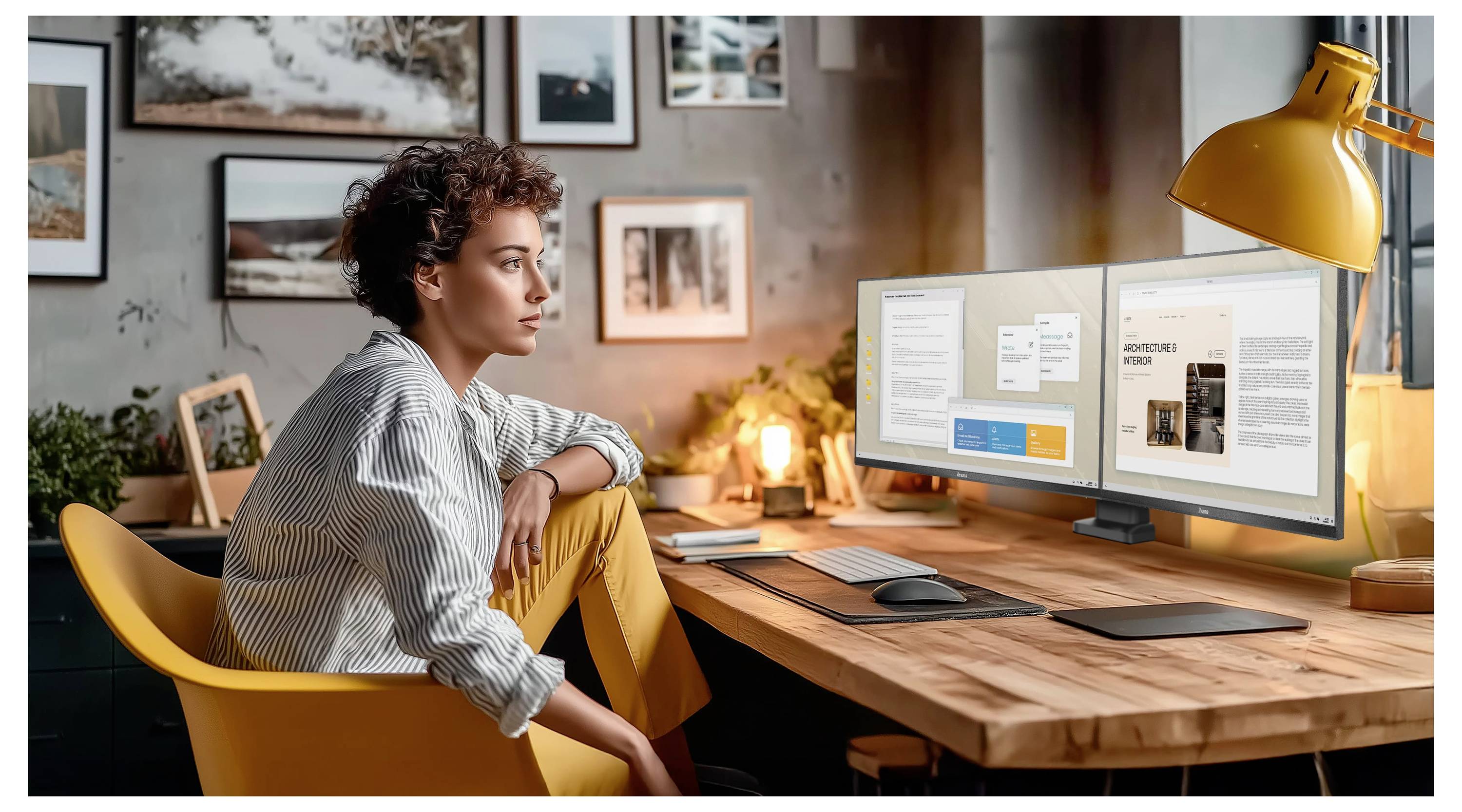 Iiyama ProLite T6529AS-Display mit 65-Zoll-Bildschirm, PCAP-Touch, Entspiegelungsbeschichtung, entwickelt für kontinuierliche 24/7-Android-Nutzung.